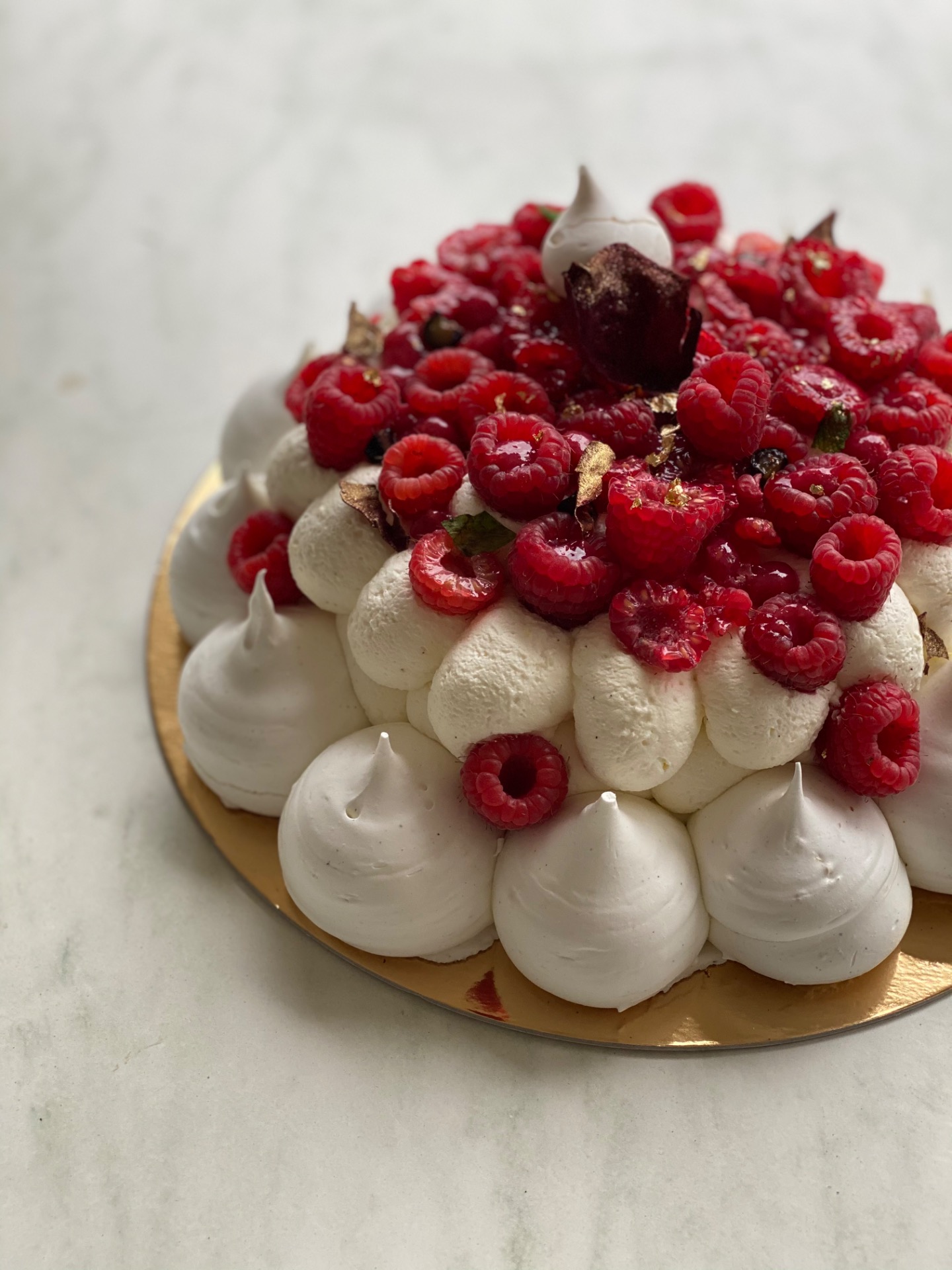 Pavlova fruits rouges